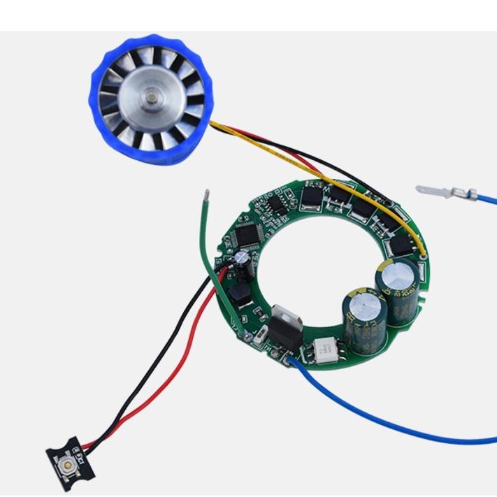 HYW-620高速風(fēng)筒驅(qū)動板吹風(fēng)機(jī)控制板方案開發(fā)負(fù)離子電吹風(fēng)無刷電機(jī)控制器